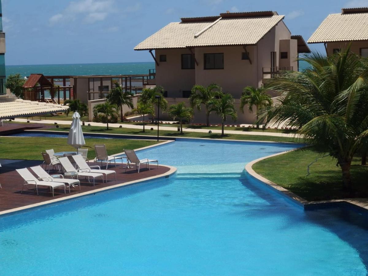 Ferienwohnung Flat Beira Mar Ekoara Pôrto das Galinhas Exterior foto